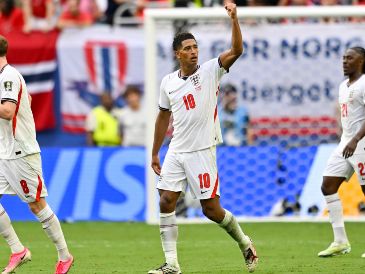 La posición de mediocentro ofensivo estará perfectamente cubierta en la selección inglesa gracias al despliegue creativo de Jude Bellingham. IMAGO7