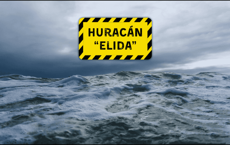 Las extensas bandas nubosas del ciclón provocarán chubascos y descargas eléctricas principalmente en Baja California Sur y las costas de Jalisco. ESPECIAL / CANVA