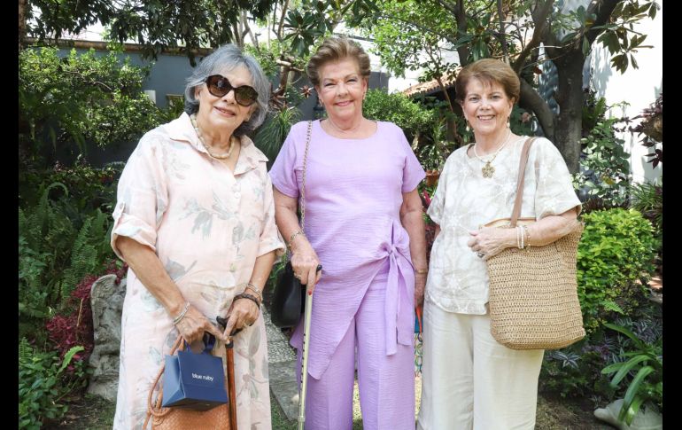 Angélica Estrada, Cristina Ochoa y Nini Cuesta. GENTE BIEN JALISCO / Revista del 17 de julio 2026