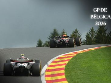 Las acciones del Gran Premio de Bélgica se llevarán a cabo del viernes 17 al domingo 19 de julio de 2026. ESPECIAL / AFP y CANVA
