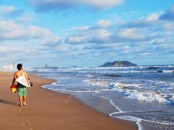 Sinaloa inicia la temporada vacacional con playas que cumplen los estándares sanitarios establecidos por COFEPRIS. ESPECIAL/SECRETARIA DE TURISMO DE SINALOA.