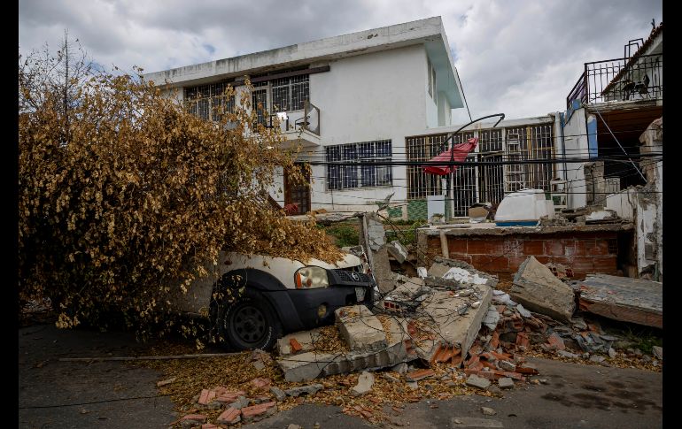 Indican que hay 856 edificios afectados por el doble terremoto, de los cuales 190 colapsaron. EFE/M. Gutiérrez