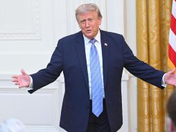 Donald Trump comprobó que aún le guarda rencor a su rival político, Joe Biden, por lo ocurrido en el 2020. EFE/S. Loeb