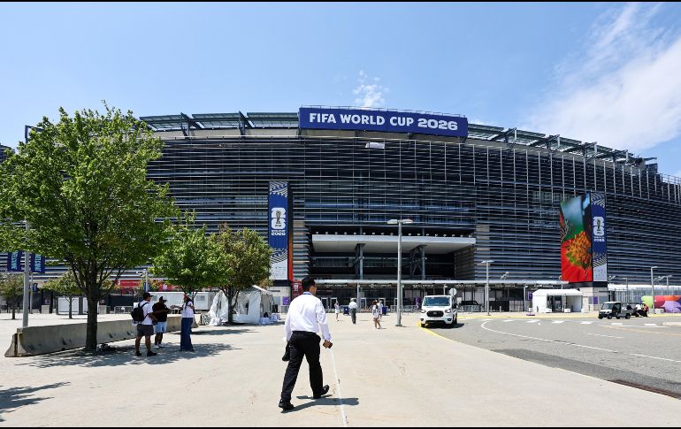 Fotografía del Estadio Nueva York/Nueva Jersey, donde se desarrollará la final del Mundial de Futbol 2026. EFE/EPA/R. Wittek