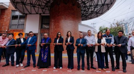 Este viernes la renovación de la Cruz Verde Dr. Mario Rivas Souza, fue entregada por las autoridades tapatías. AYUNTAMIENTO DE GUADALAJARA