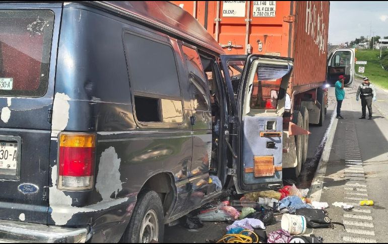 Un nuevo accidente carretero movilizó a cuerpos de emergencia en Jalisco. PROTECCIÓN CIVIL Y BOMBEROS DE JALISCO