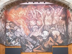 Habrá visitas guiada para conocer los murales de José Clemente Orozco. CORTESÍA