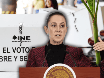 La Mandataria afirmó que detrás de este tipo de planteamientos existe una visión elitista que considera que solo un sector de la población debería decidir el rumbo del país. EL INFORMADOR/ARCHIVO EFE/J. Méndez