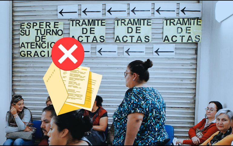 La cuenta Llave MX y tu CURP son indispensables para corregir fallas en el acta de nacimiento por internet. EL INFORMADOR / ARCHIVO