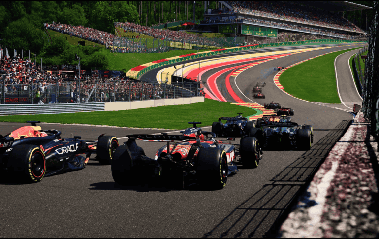El mítico trazado de Spa-Francorchamps fue testigo del doloroso abandono de George Russell. FÓRMULA 1