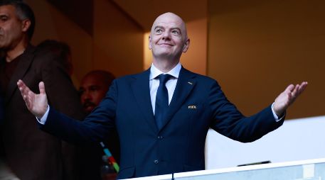 Gianni Infantino anunció en abril que se postularía a la reelección para un cuarto mandato como presidente de la FIFA. SUN / ARCHIVO
