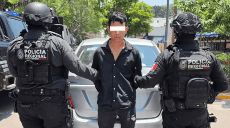 Fue detenido quien se identificó como Miguel 