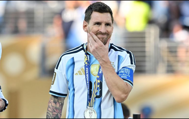 LIONEL MESSI. Todas estas teorías toman frases, imágenes o hechos aislados y los relacionan entre sí después de conocer el resultado para presentar la derrota como parte de un plan oculto. IMAGO7