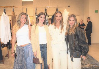 Danelly Villa, Mariela Padilla, Paula Sierra e Inés Figueroa. GENTE BIEN JALISCO / Revista del 24 de julio