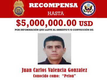 Estados Unidos señaló a Valencia González como el supuesto sucesor de "El Mencho", además de revelar a otros integrantes de la cúpula del grupo. U.S. Department of State/ESPECIAL