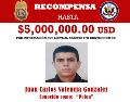 Estados Unidos señaló a Valencia González como el supuesto sucesor de "El Mencho", además de revelar a otros integrantes de la cúpula del grupo. U.S. Department of State/ESPECIAL