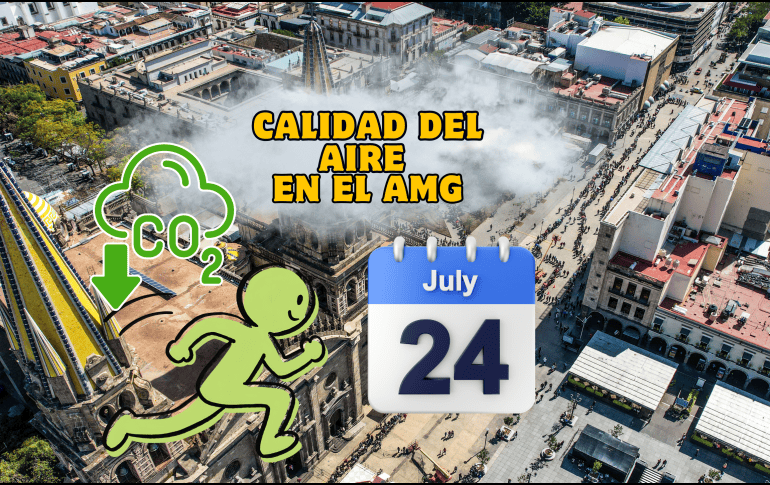 La mañana de este viernes 24 de julio se registra buena calidad del aire en Atemajac y Oblatos con 8 puntos IMECA. EL INFORMADOR / ARCHIVO