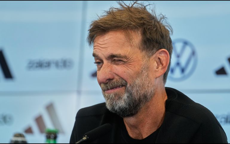 Jürgen Klopp es el nuevo entrenador de la Selección de Alemania, con miras a la Eurocopa 2028 y el Mundial 2030. AP / M. Probst
