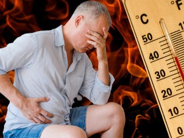 El calor puede alterar el equilibrio del organismo al favorecer la pérdida de líquidos y electrolitos, lo que incrementa el riesgo de deshidratación y algunas enfermedades. ESPECIAL / CANVA