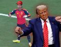 Esto dijo Trump al ser preguntado sobre la gorra "MAGA" de Ferran Torres. EFE / ARCHIVO