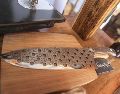 Cada cuchillo representa una obra artesanal única, ya que combina materiales resistentes, un cuidadoso proceso de fabricación y acabados elaborados con gran atención al detalle. EL INFORMADOR  / ARCHIVO