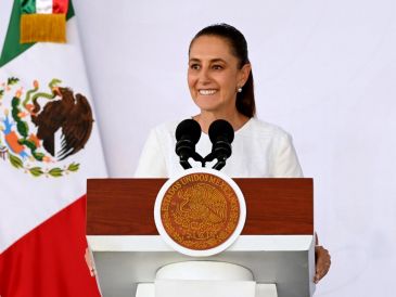La Presidenta indicó a través de sus redes sociales que instruyó acelerar los trabajos de coordinación entre ambos países. EFE/Presidencia de México