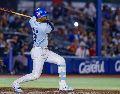 Allen Córdoba remolcó dos carreras en el juego, incluida la de la victoria. CORTESÍA/Charros de Jalisco