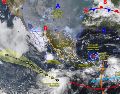 El SMN prevé lluvias fuertes a intensas, tormentas eléctricas y posible granizo en gran parte del país durante el fin de semana. ESPECIAL/ SMN.