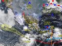 El SMN prevé lluvias fuertes a intensas, tormentas eléctricas y posible granizo en gran parte del país durante el fin de semana. ESPECIAL/ SMN.