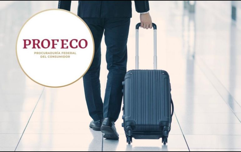 Profeco recuerda que las aerolíneas deben responder por el equipaje afectado. CANVA/ESPECIAL