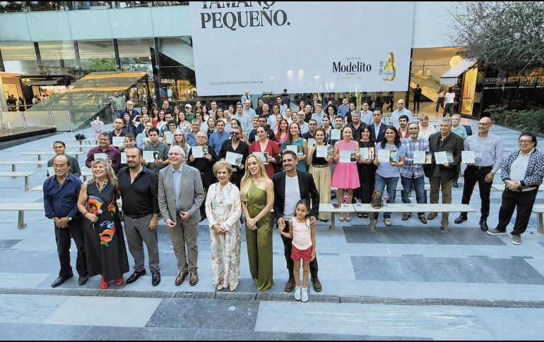 Clausura de la 18 Ruta Escultórica; un suceso que reunió a todos los participantes. EL INFORMADOR/H. Navarro