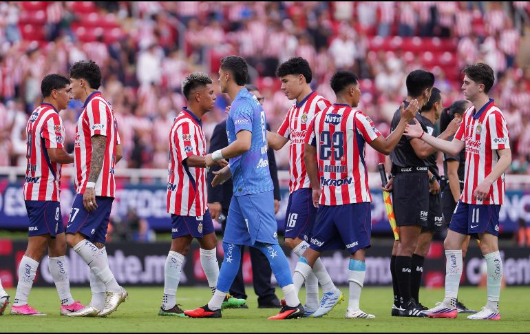 Zapopan, Jalisco, 25 de julio de 2026. , durante el partido correspondiente a la jornada 2 del torneo Apertura 2026 de la Liga BBVA MX, entre las Chivas Rayadas del Guadalajara y los Bravos de FC Juárez, realizado en el Estadio Akron. Imago7