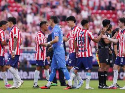 Zapopan, Jalisco, 25 de julio de 2026. , durante el partido correspondiente a la jornada 2 del torneo Apertura 2026 de la Liga BBVA MX, entre las Chivas Rayadas del Guadalajara y los Bravos de FC Juárez, realizado en el Estadio Akron. Imago7