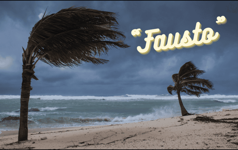Tras alcanzar la categoría 2 en la escala Saffir-Simpson el fin de semana, el ciclón comenzó a perder fuerza. ESPECIAL / CANVA