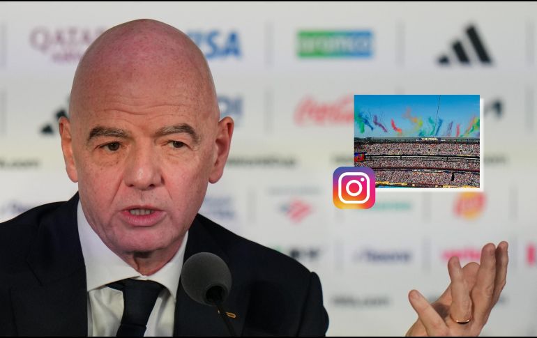 Esto dijo Gianni Infantino en sus redes sociales oficiales. AP / ARCHIVO