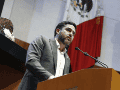 "Sí es cierto que ha colaborado conmigo en ciertas cosas de forma voluntaria", declaró el senador Agustín Dorantes sobre Natalia Torres. X / @agusdorantes