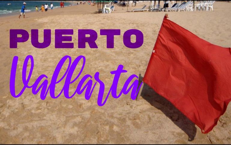 Estas son las advertencias por el estado del mar en Puerto Vallarta para este lunes 27 de julio. NTX / ARCHIVO