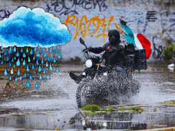 El origen de estas lluvias radica en varios fenómenos que afectan al occidente del país. EL INFORMADOR / ARCHIVO