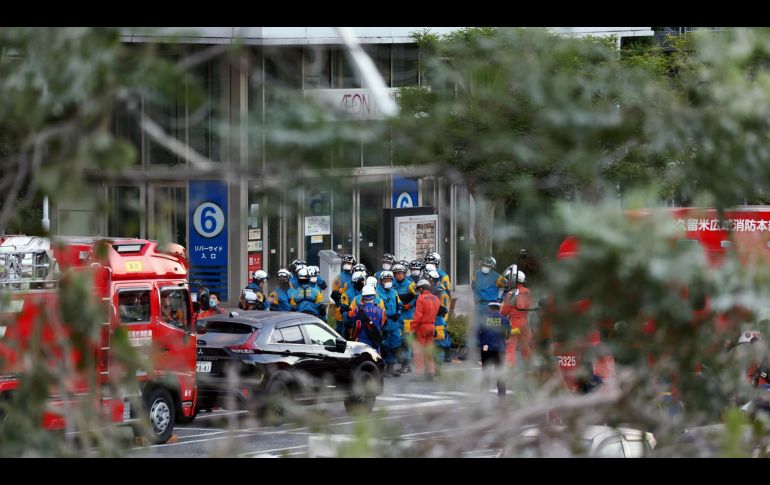 El terremoto tuvo lugar a las 16:27 hora local del martes, y su epicentro se ubicó a unos 10 kilómetros de profundidad bajo la prefectura de Kumamoto. EFE/JIJI PRESS