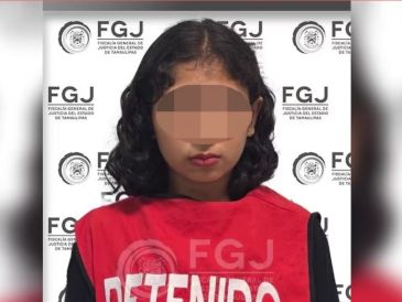 Una jueza decretó que los indicios apuntan a una probable intervención de Danna Yanina "N" en la muerte de Dafne. ESPECIAL/FGJ Tamaulipas