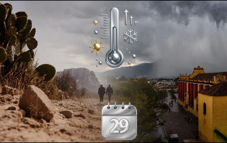 El clima de México este miércoles 29 de julio será de contrastes. ESPECIAL / CANVA