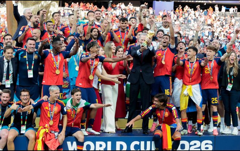 La selección española de futbol se proclamó campeona del mundo el pasado 19 de julio al imponerse en la final a Argentina por 1-0. EFE/L. Jr