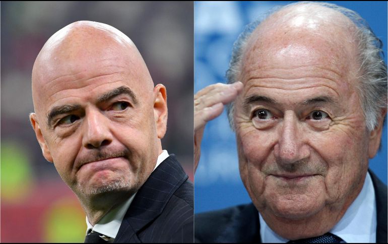 Blatter se sumó a las reacciones en contra de la idea de la FIFA de crear FIFA Forward Enterprise. EFE / AP / ARCHIVO