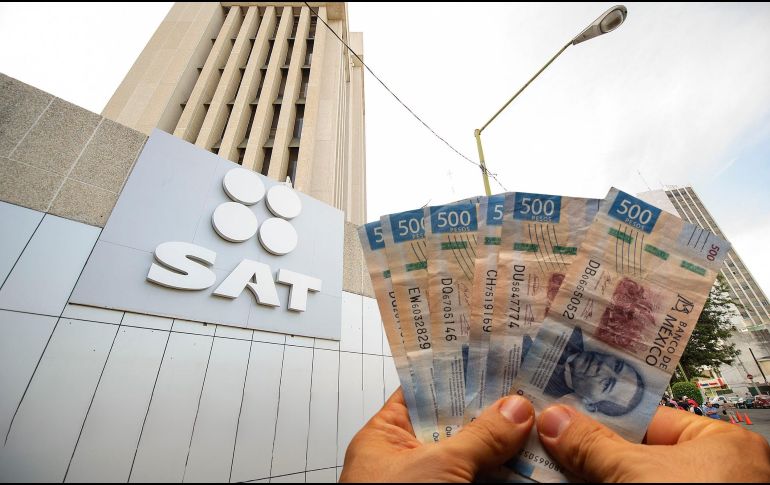 De acuerdo con el SAT, debido a la efectividad del programa, al 16 de julio de 2026 se recuperaron para la hacienda pública 5 mil 968 millones 692 mil 178 pesos. ESPECIAL / EL INFORMADOR y CANVA