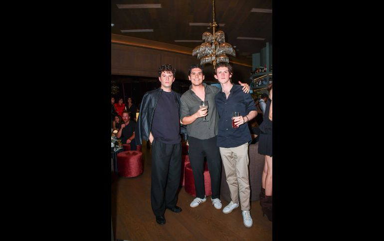 Daniel Sevilla, Andrés González y Juan Luis Jáuregui. GENTE BIEN JALISCO / Revista del 31 de julio 2026