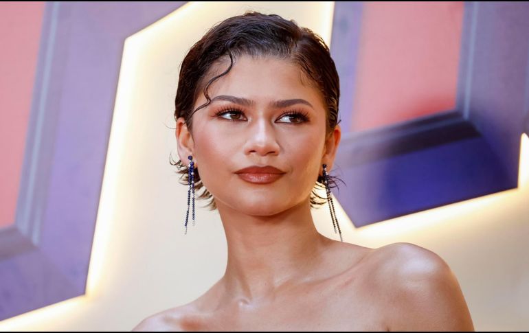 La actriz Zendaya durante la presentación en Madrid de la película 'Spider-Man: Brand new day'. EFE/ D. González