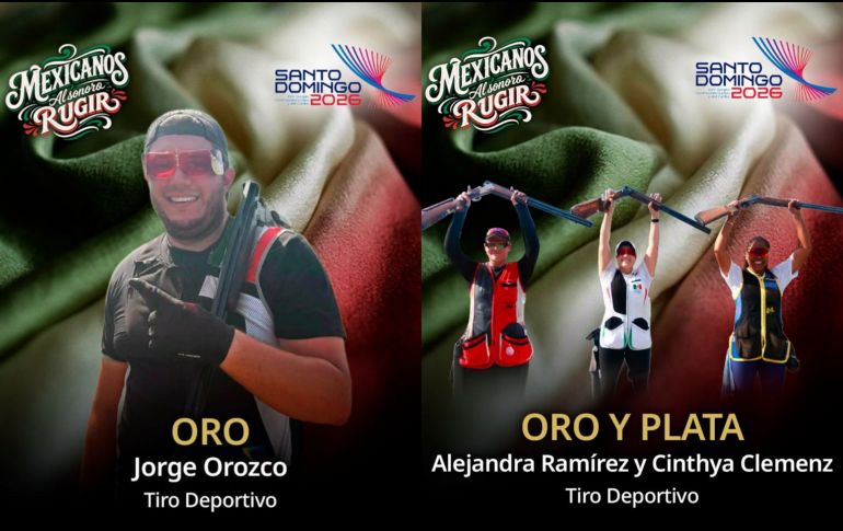 Jorge Orozco y Alejandra Ramírez encabezaron el doblete dorado de Jalisco en la fosa y aseguraron su clasificación a Lima 2027. X/ @conadeoficial.