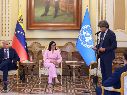 Según diversas proyecciones, las repercusiones económicas de los sismos amenazan con frenar el desarrollo de Venezuela durante la próxima década. EFE/ Palacio de Miraflores