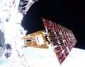 La nave robótica LINK buscará capturar el Swift con sus tres brazos robóticos e iniciar la elevación de su órbita. EFE / KATALYST SPACE