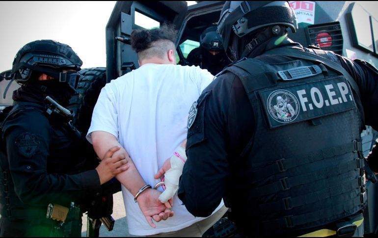 La detención del estadounidense ocurrió el martes 29 de julio en el cruce de las calles Libertad y Río Balsas, en la colonia Riveras del Zula. ESPECIAL
